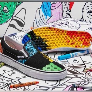 Vans Crayola Slip-On Sneakers